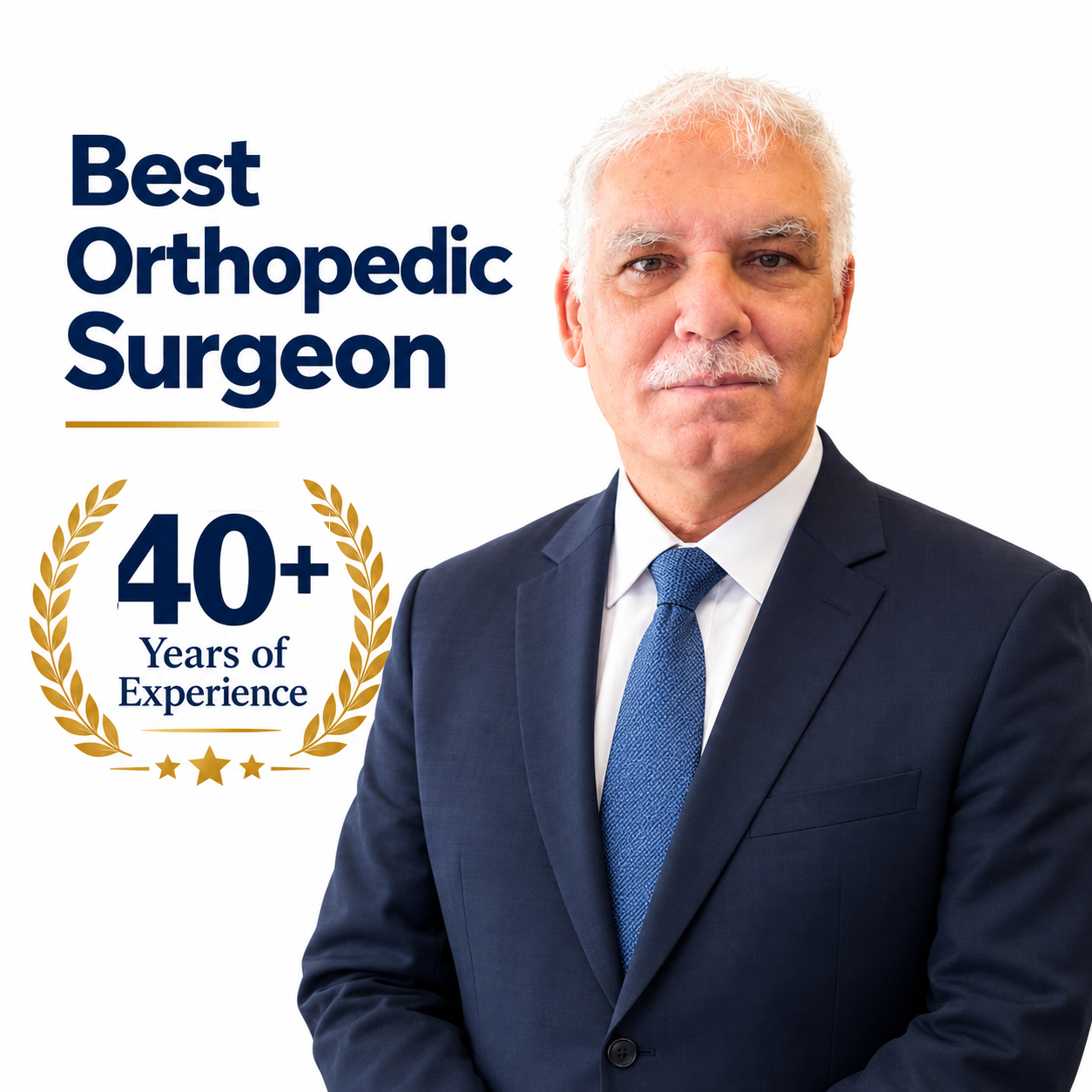 Dr Naveed Ishaq Malik orthopedic surgeon and 40 plus years of experience